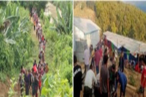 30 Bangladeshi Bawm Tribals Including 16 Children Cross Border